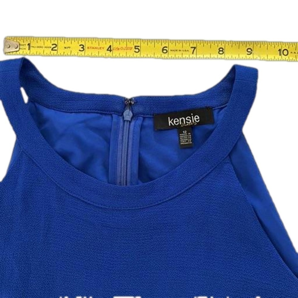 Kenzie Beautiful Cocktail Dress, Size 12, Cobalt Blue - Picture 12 of 16